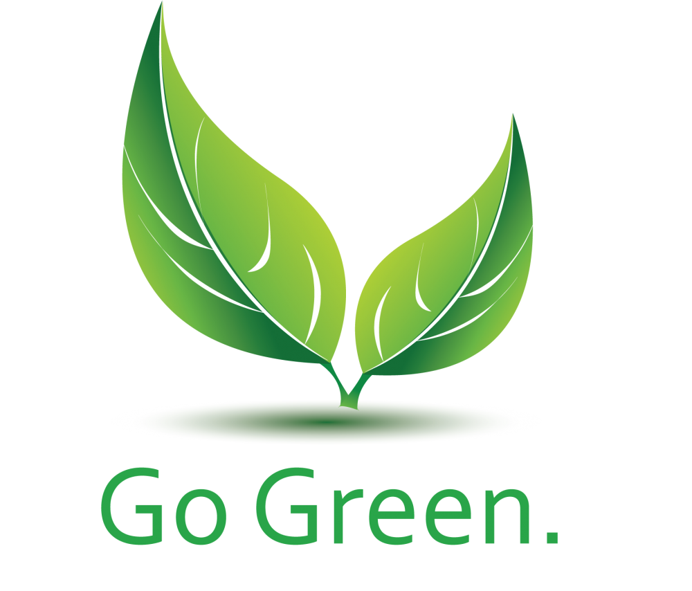 go green png